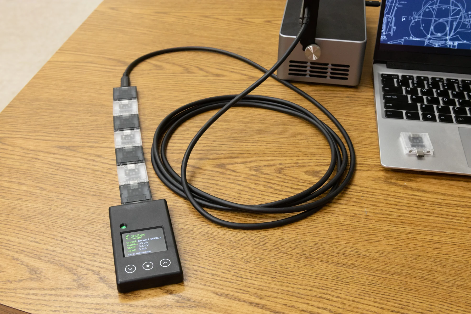 Stack of Framework cards, still linked at 20Gbps