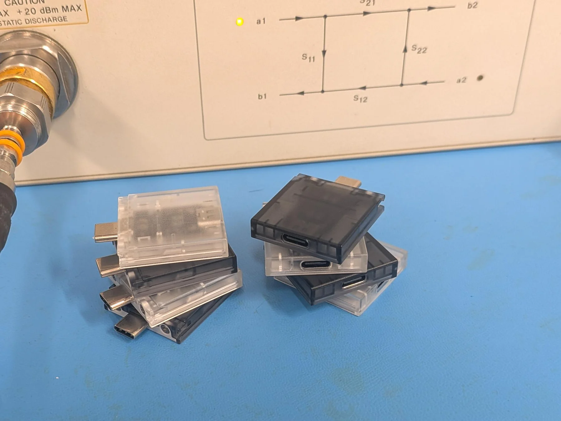 Framework USB-C expansion cards used to add link loss