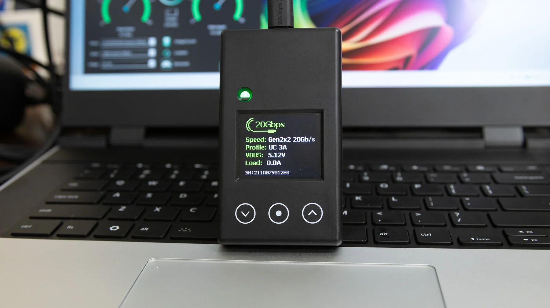 Passmark 20G linked at 20Gbps