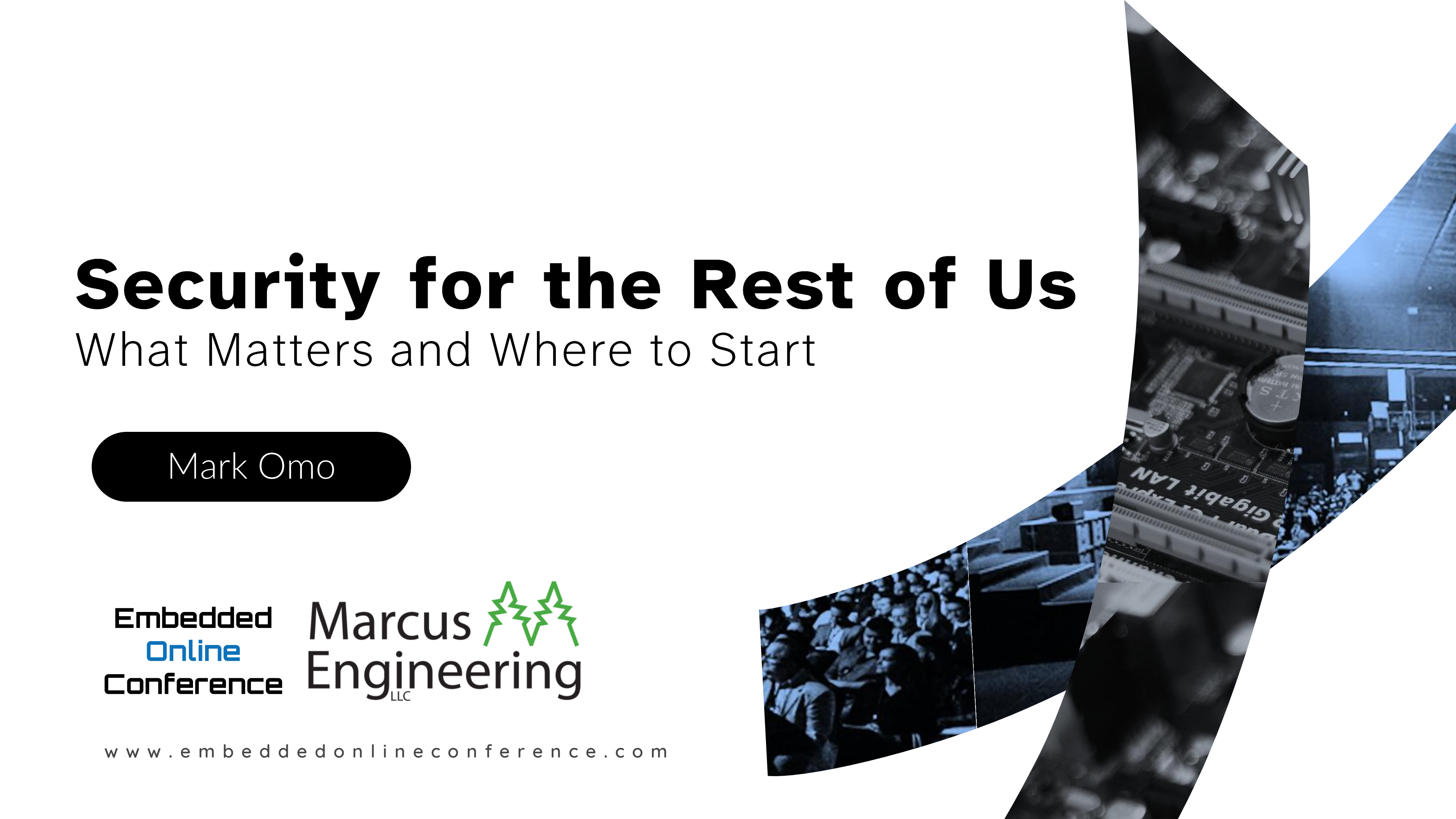 Security for the Rest of Us presentation title slide