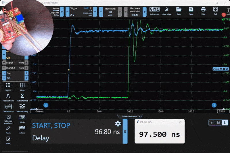 Time to Digital Converter project animation